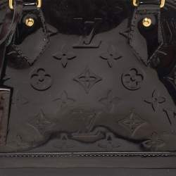 Pre Owned Louis Vuitton Amarante Monogram Vernis Alma BB Bag
