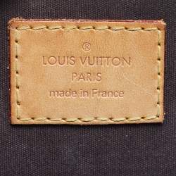 Pre Owned Louis Vuitton Amarante Monogram Vernis Alma BB Bag