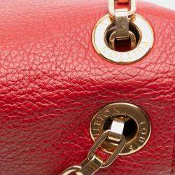 Pre Owned Louis Vuitton Brown Red Monogram Pallas Chain