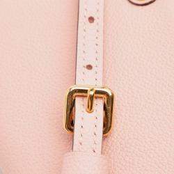 Pre Owned Louis Vuitton Pink Monogram Empreinte Twice