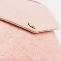 Pre Owned Louis Vuitton Pink Monogram Empreinte Twice