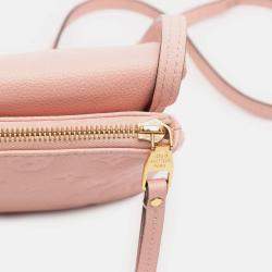 Pre Owned Louis Vuitton Pink Monogram Empreinte Twice