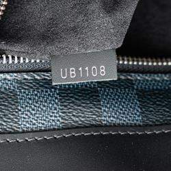Pre Owned Louis Vuitton Blue Damier Cobalt Cabas Voyage