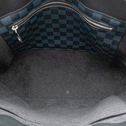 Pre Owned Louis Vuitton Blue Damier Cobalt Cabas Voyage