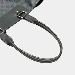 Pre Owned Louis Vuitton Blue Damier Cobalt Cabas Voyage