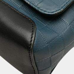 Pre Owned Louis Vuitton Blue Damier Infini District PM