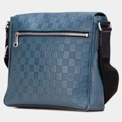 Pre Owned Louis Vuitton Blue Damier Infini District PM