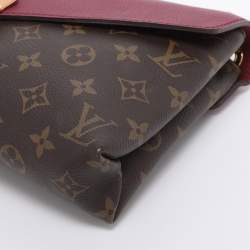 Pre Owned Louis Vuitton Aurore Monogram Canvas and Leather Pallas Chain Bag