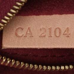 Pre Owned Louis Vuitton Aurore Monogram Canvas and Leather Pallas Chain Bag