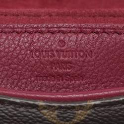 Pre Owned Louis Vuitton Aurore Monogram Canvas and Leather Pallas Chain Bag