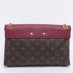 Pre Owned Louis Vuitton Aurore Monogram Canvas and Leather Pallas Chain Bag