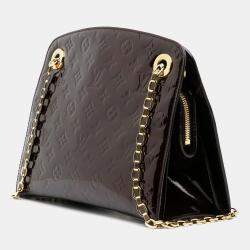 Pre Owned Louis Vuitton Purple Monogram Vernis Virginia PM