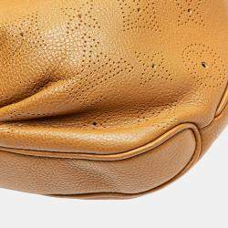 Pre Owned Louis Vuitton Brown Monogram Mahina Selene MM