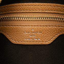Pre Owned Louis Vuitton Brown Monogram Mahina Selene MM