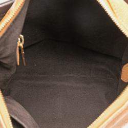Pre Owned Louis Vuitton Brown Monogram Mahina Selene MM