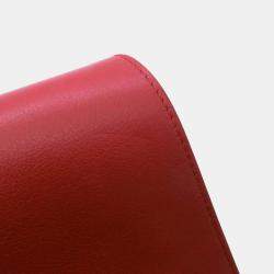 Pre Owned Louis Vuitton Rendezvous Red Leather Shoulder Bag