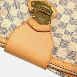 Pre Owned Louis Vuitton Stresa PM Damier Azur Coated Canvas Shoulder Bag