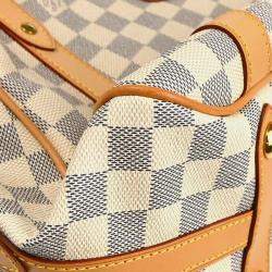 Pre Owned Louis Vuitton Stresa PM Damier Azur Coated Canvas Shoulder Bag