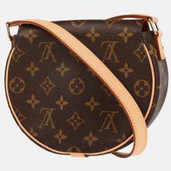 Pre Owned Louis Vuitton Tambourine Monogram Canvas Shoulder Bag