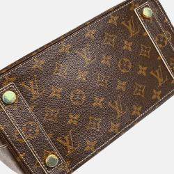 Pre Owned Louis Vuitton Lockit PM Monogram Shiny Canvas Shoulder Bag