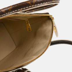 Pre Owned Louis Vuitton Lockit PM Monogram Shiny Canvas Shoulder Bag