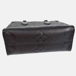 Pre Owned Louis Vuitton Black Empreinte Onthego PM 2way Tote Bag