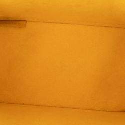 Pre Owned Louis Vuitton Yellow Epi Nano Alma