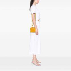 Pre Owned Louis Vuitton Yellow Epi Nano Alma