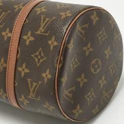 Pre Owned Louis Vuitton Monogram Canvas Papillon 30 Bag