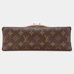 Pre Owned Louis Vuitton Brown Pink Monogram Epi Saint-Michel