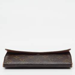 Pre Owned Louis Vuitton Monogram Canvas Sarah Long Wallet