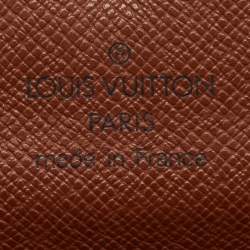 Pre Owned Louis Vuitton Monogram Canvas Sarah Long Wallet