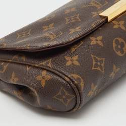 Pre Owned Louis Vuitton Monogram Canvas Favorite MM Bag