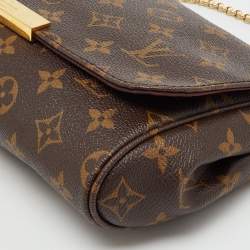 Pre Owned Louis Vuitton Monogram Canvas Favorite MM Bag