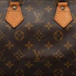 Pre Owned Louis Vuitton Monogram Canvas Speedy 25 Bag