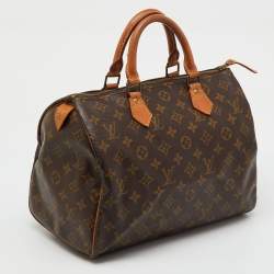 Pre Owned Louis Vuitton Monogram Canvas Speedy 30 Bag