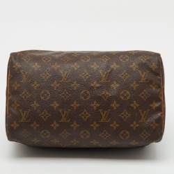 Pre Owned Louis Vuitton Monogram Canvas Speedy 30 Bag