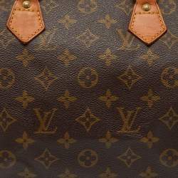 Pre Owned Louis Vuitton Monogram Canvas Speedy 30 Bag