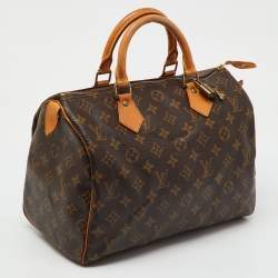 Pre Owned Louis Vuitton Monogram Canvas Speedy 30 Bag