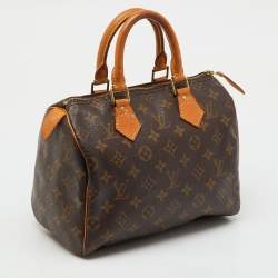 Pre Owned Louis Vuitton Monogram Canvas Speedy 25 Bag