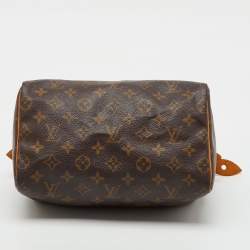 Pre Owned Louis Vuitton Monogram Canvas Speedy 25 Bag