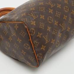 Pre Owned Louis Vuitton Monogram Canvas Speedy 25 Bag