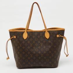 Pre Owned Louis Vuitton Monogram Canvas Neverfull MM Bag