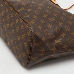 Pre Owned Louis Vuitton Monogram Canvas Neverfull MM Bag