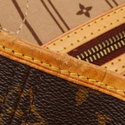 Pre Owned Louis Vuitton Monogram Canvas Neverfull MM Bag
