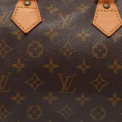 Pre Owned Louis Vuitton Monogram Canvas Speedy 25 Bag