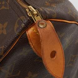 Pre Owned Louis Vuitton Monogram Canvas Speedy 25 Bag