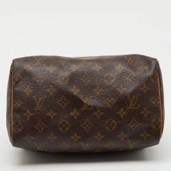 Pre Owned Louis Vuitton Monogram Canvas Speedy 25 Bag