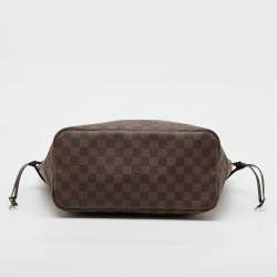 Pre Owned Louis Vuitton Damier Ebene Canvas Neverfull MM Bag