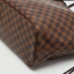Pre Owned Louis Vuitton Damier Ebene Canvas Neverfull MM Bag
